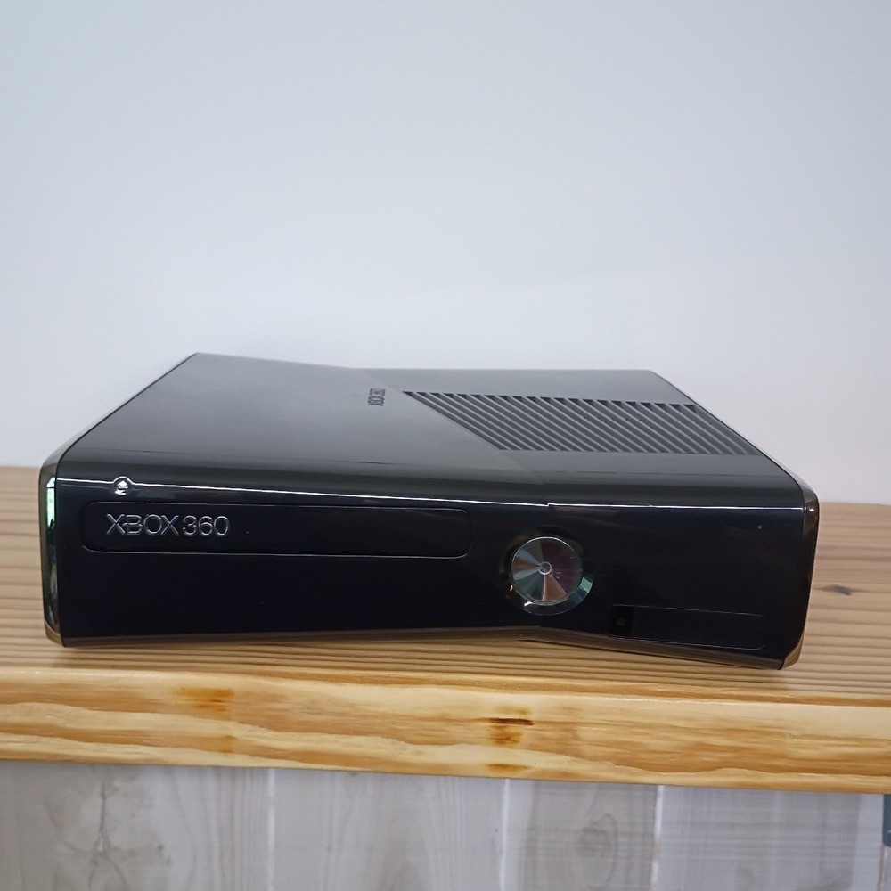Microsoft Xbox 360 S 250GB Black Model 1439 Console Only Tested And Working